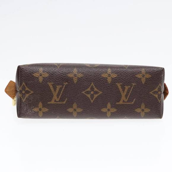 LOUIS VUITTON Monogram Pochette Cosmetic PM Cosmetic Pouch M47515 LV Auth 90622 - Picture 6 of 16